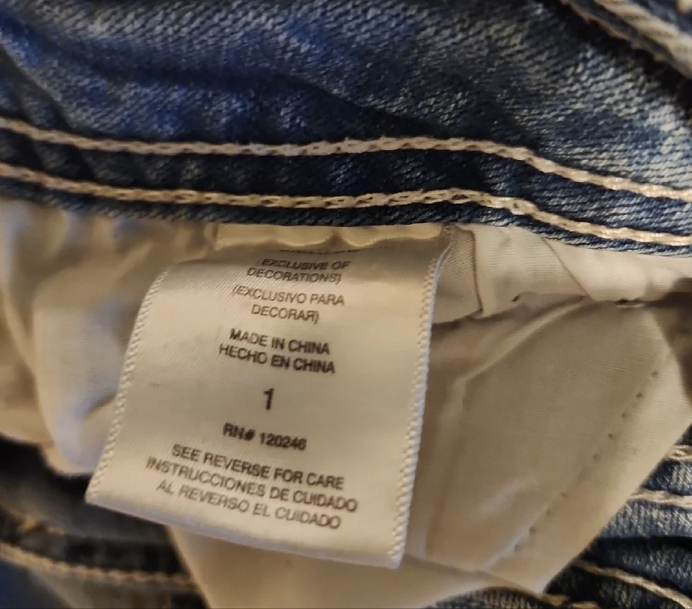 Wallflower Light Blue Straight Leg Jeans